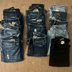 12 pairs size 0-2 barely worn